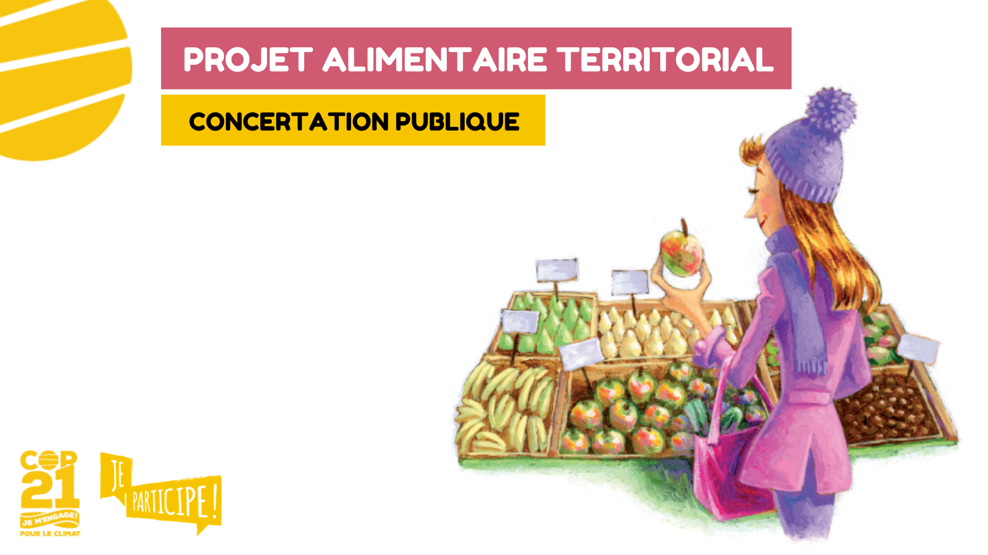 Projet Alimentaire Territorial  Je participe